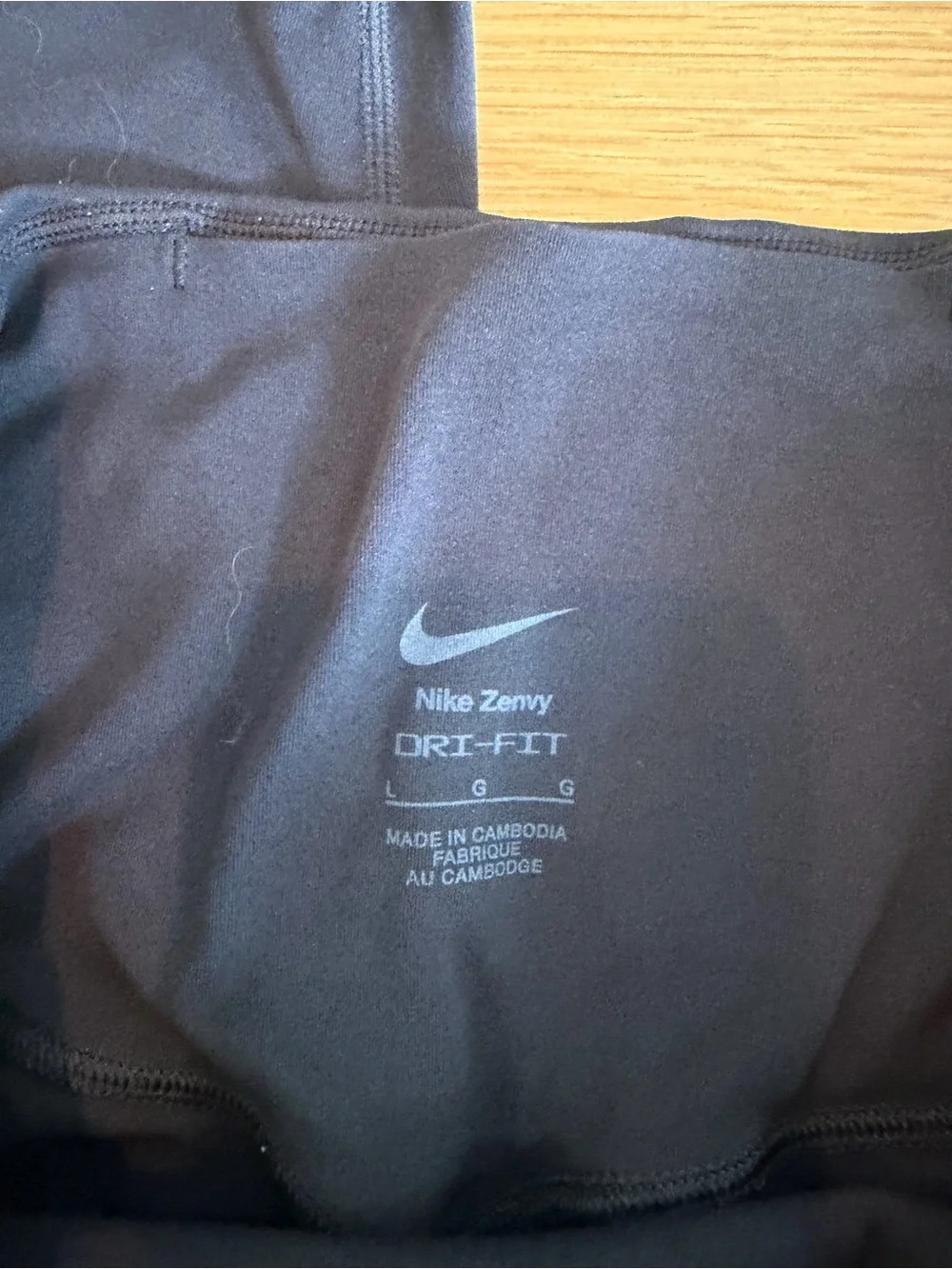 Nike Black Dri-FIT Zenvy Athletic leggings pockets